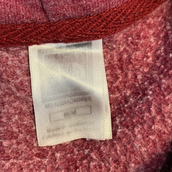 The North Face Men’s Cranberry Red Hoodie Sweatshirt, Medium - Picture 7 of 7